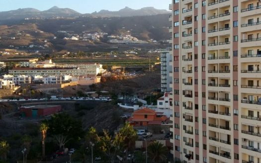 Estudio en Playa Paraíso con vista al mar, al Teide y al Roque del Conde