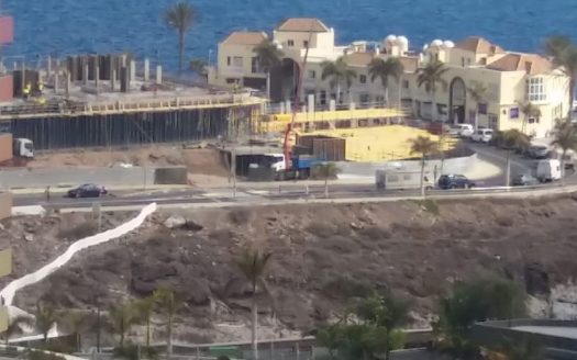Estudio en Playa Paraíso con vista al mar, al Teide y al Roque del Conde