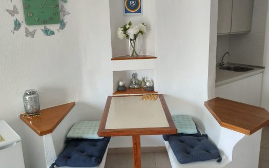 Estudio en Playa Paraíso con vista al mar, al Teide y al Roque del Conde