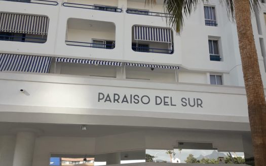Estudio en Playa Paraíso con vista al mar, al Teide y al Roque del Conde
