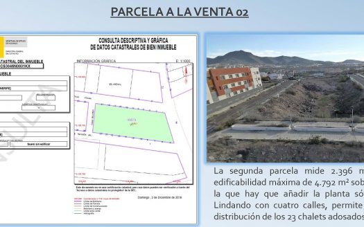Suelos urbanos en Arona en el plan parcial La Camella baja
